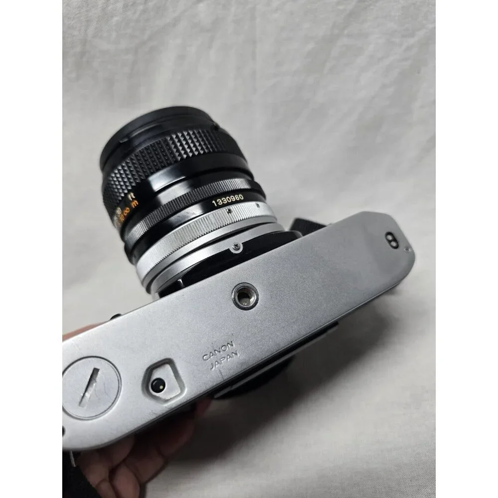 Canon AE-1 35mm Film Camera Canon 50mm Lens- NOT TESTED - Picture 13 of 16
